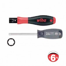 Wiha TorqueVario®-S Torque Screwdriver - Torque Value can be set via Window Scale - Automatic Release - 0.04-0.46 Ncm - Precision in Range of 0.04-0.46 Nm - 36849
